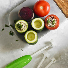 Vegetable Corer – Stuffed Veggie Drill Tool | Quickslice