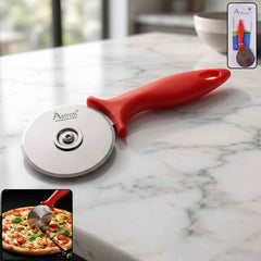 Stainless Steel Pizza Cutter Ð Sharp Slicer with Comfortable Handle