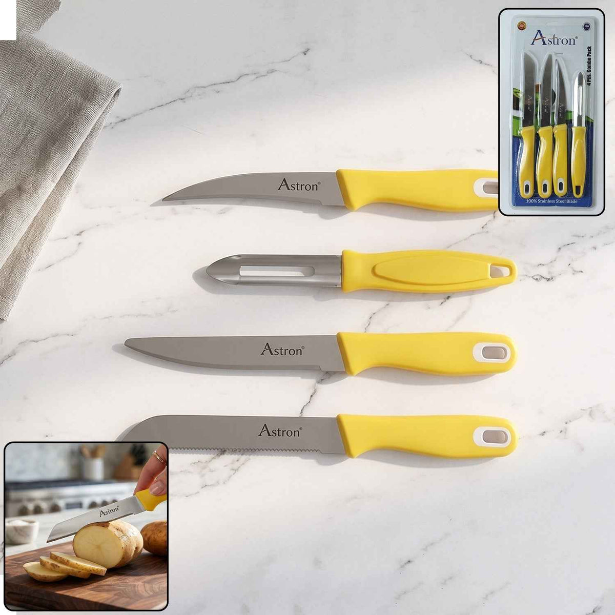 Kitchen Knife Set Ð Durable & Sharp for Everyday Cooking