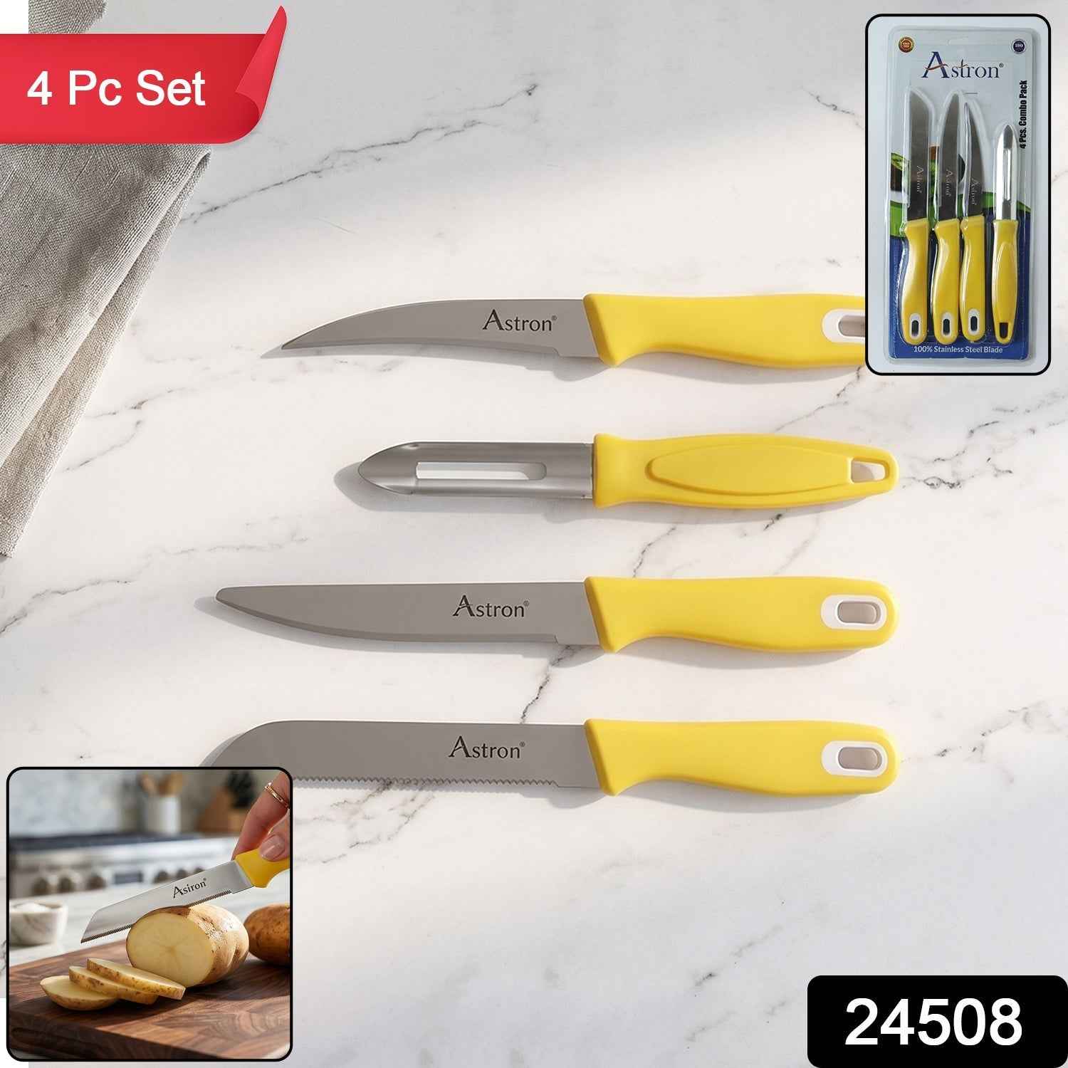 Kitchen Knife Set Ð Durable & Sharp for Everyday Cooking