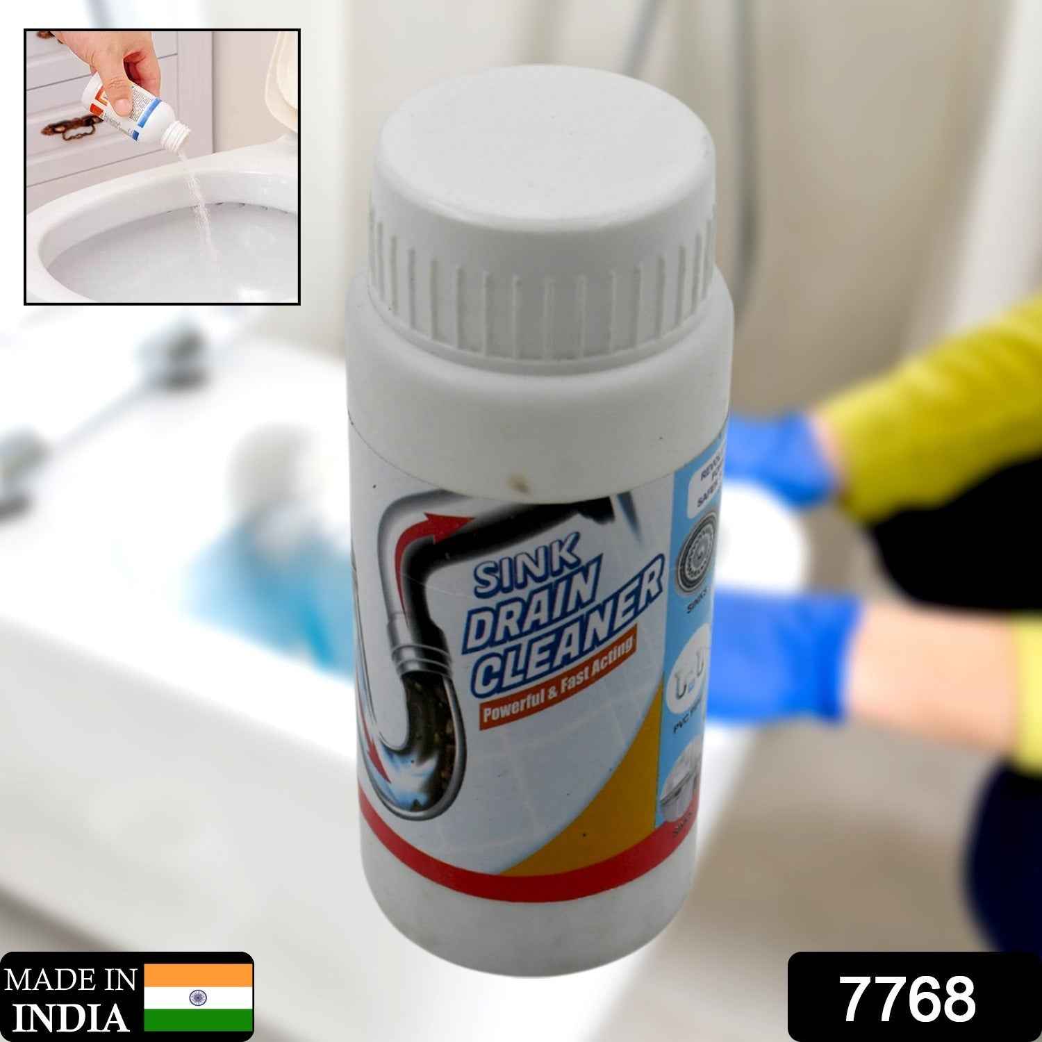 Sink Drain Cleaner – Powerful Clog Remover Powder | ShineCrest