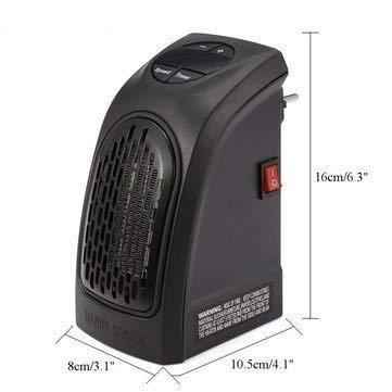Mini Plug-in Heater – 400W Portable Wall Heater for Home |