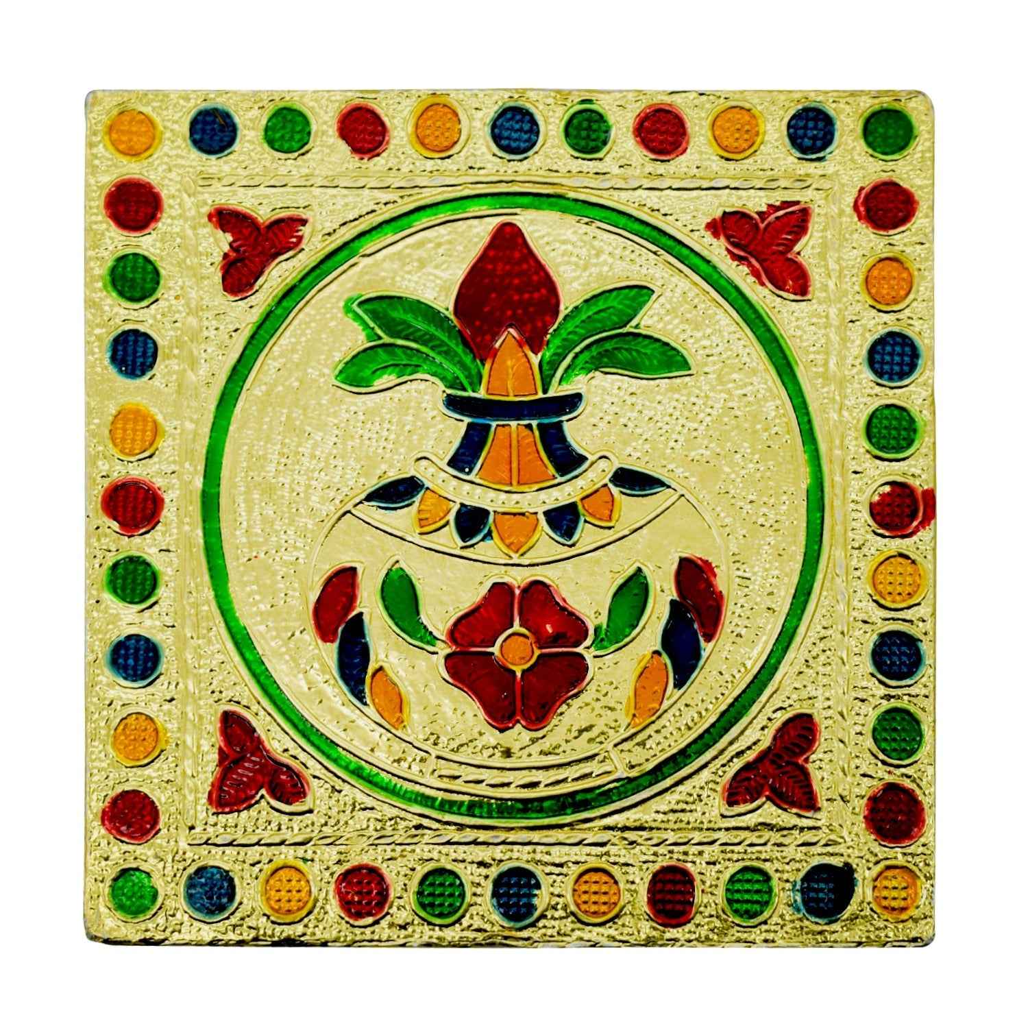 Wooden Bajot – Handcrafted Pooja Chowki & Stool | Styleva
