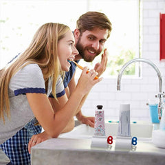 Toothpaste Squeezer – Efficient Tube Roller with Stand | BrushedUp