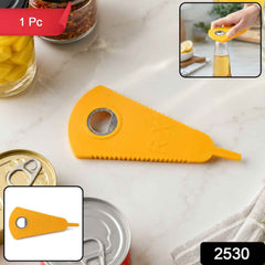 Stainless Steel Multipurpose Bottle & Can Opener Ð Easy-Grip Design