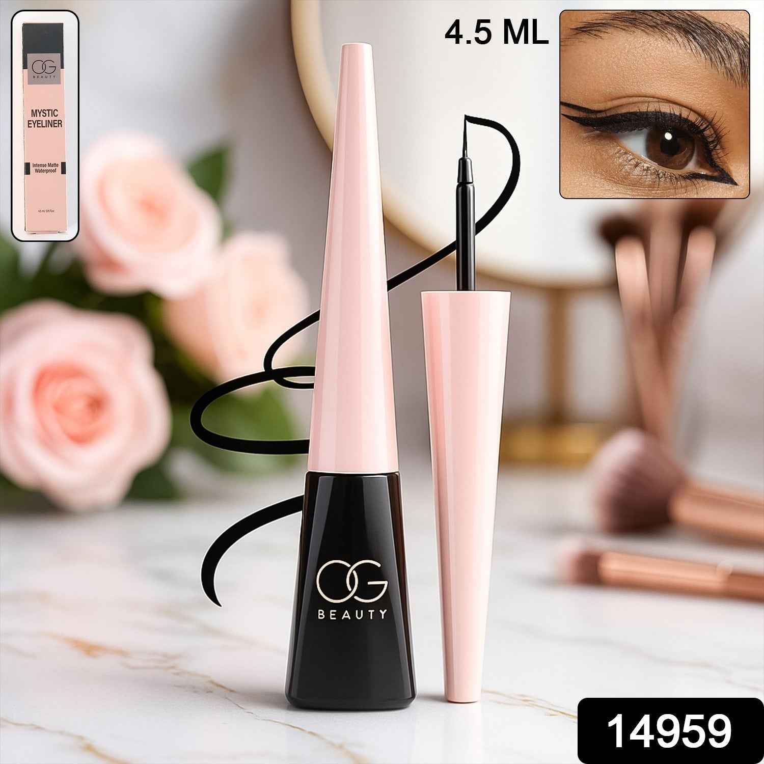 Matte Liquid Eyeliner – Intense, Waterproof & Long-Lasting