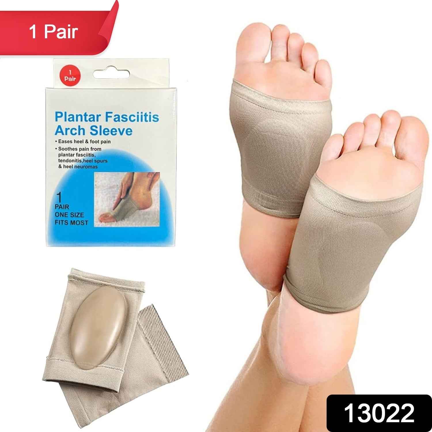Arch Support Sleeve – Flat Feet & Plantar Fasciitis Relief | Velvet Wheels