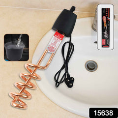 Immersion Water Heater Rod – Fast Heating Copper Element with Shockproof Handle