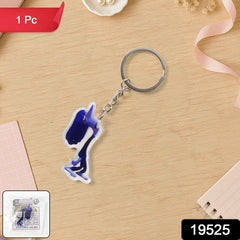 Cartoon Character Acrylic Keychain – Durable & Stylish Accessory