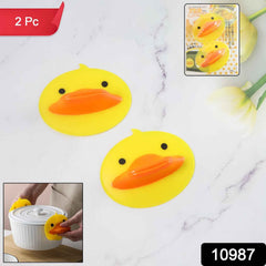 Duck Silicone Hot Pot Holders – Heat Resistant & Non-Slip Grip