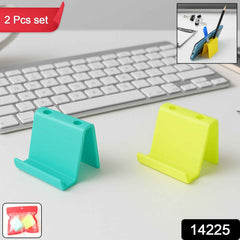 Mobile Phone Stand & Pen Holder – Compact Desk Organizer (2 Pc)