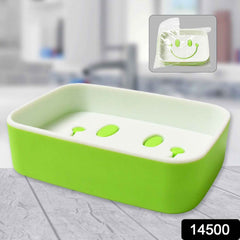 Portable Travel Soap Dish Box – Cute Smiley Face & Draining Design
