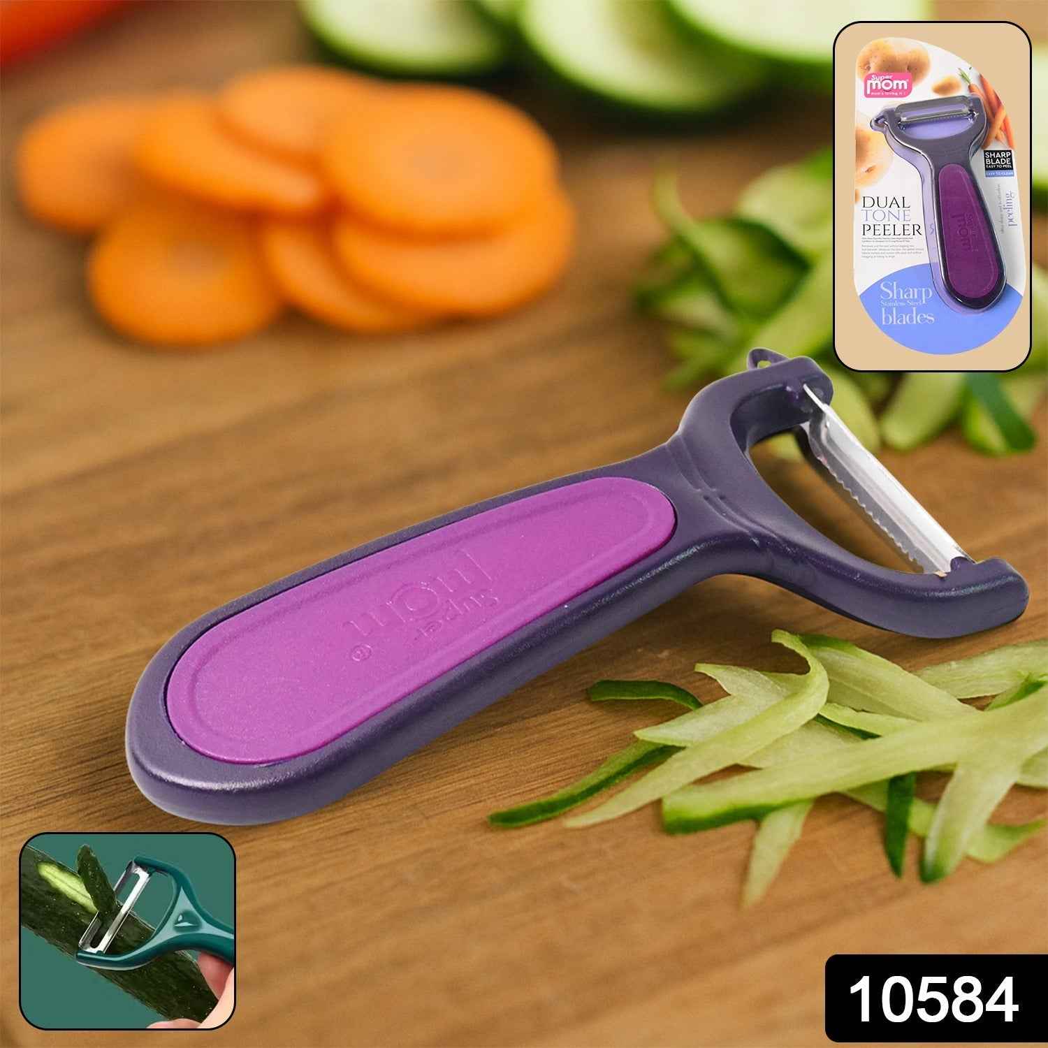 Vegetable Peeler – Ultra Sharp Stainless Steel Dual Tone Design