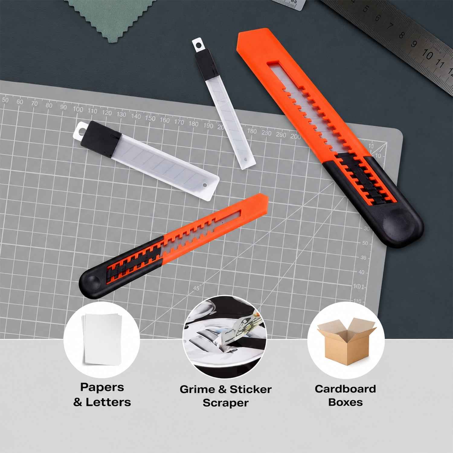 Utility Knife Set – Durable Blades for Precise Cutting