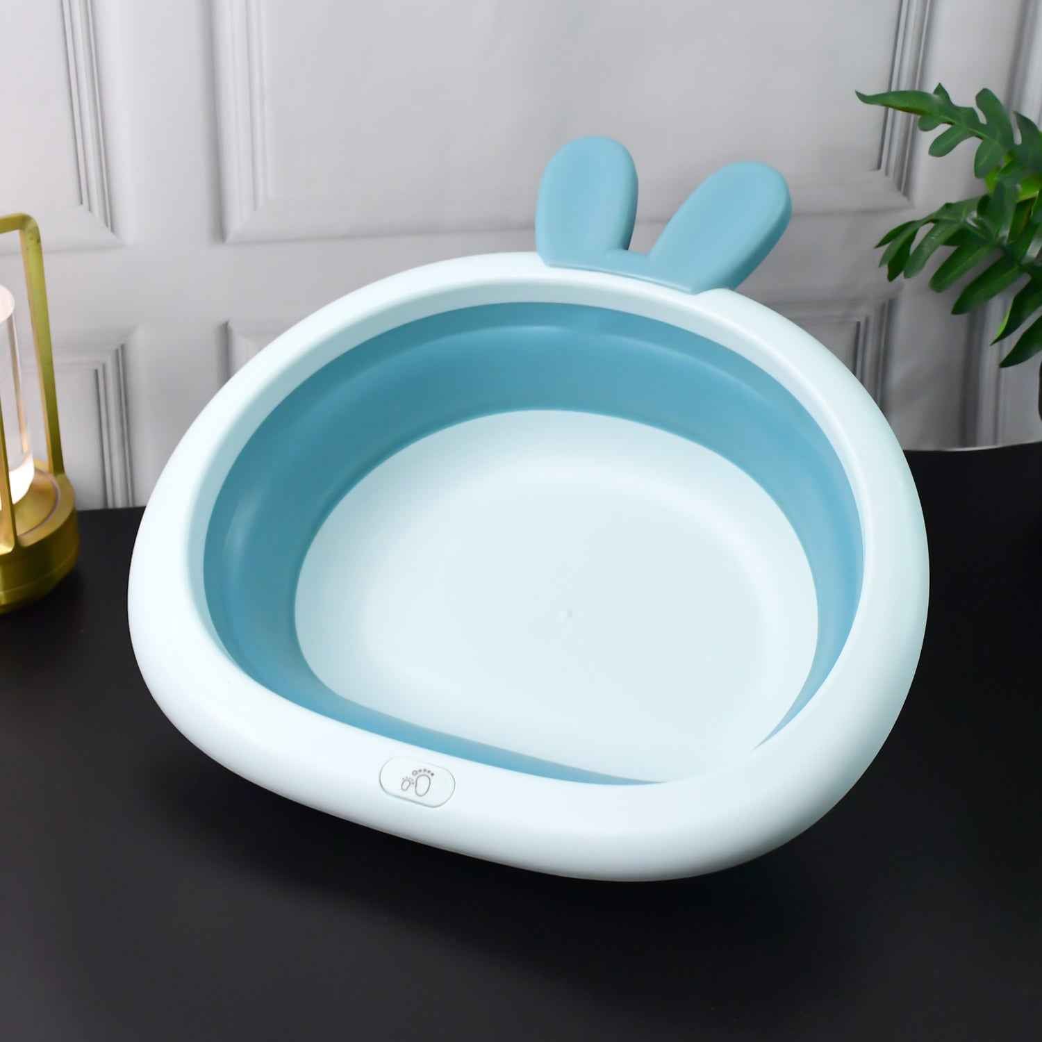 Collapsible Basin – Foldable Multipurpose Portable Tub with Bunny Handle