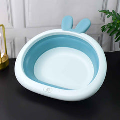 Collapsible Basin – Foldable Multipurpose Portable Tub with Bunny Handle
