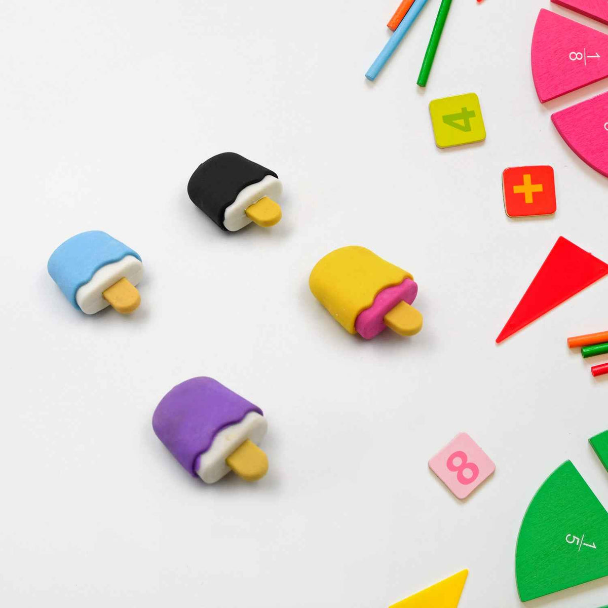 Kids Eraser Set – Fun Themed School Supplies | Writezo