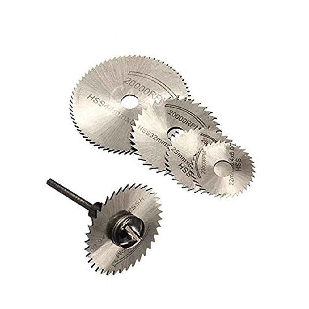 HSS Circular Saw Blades – 6pc Set for Rotary Tools | BoltForce