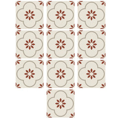 Waterproof peel and stick tile stickers transforming a modern kitchen backsplash.