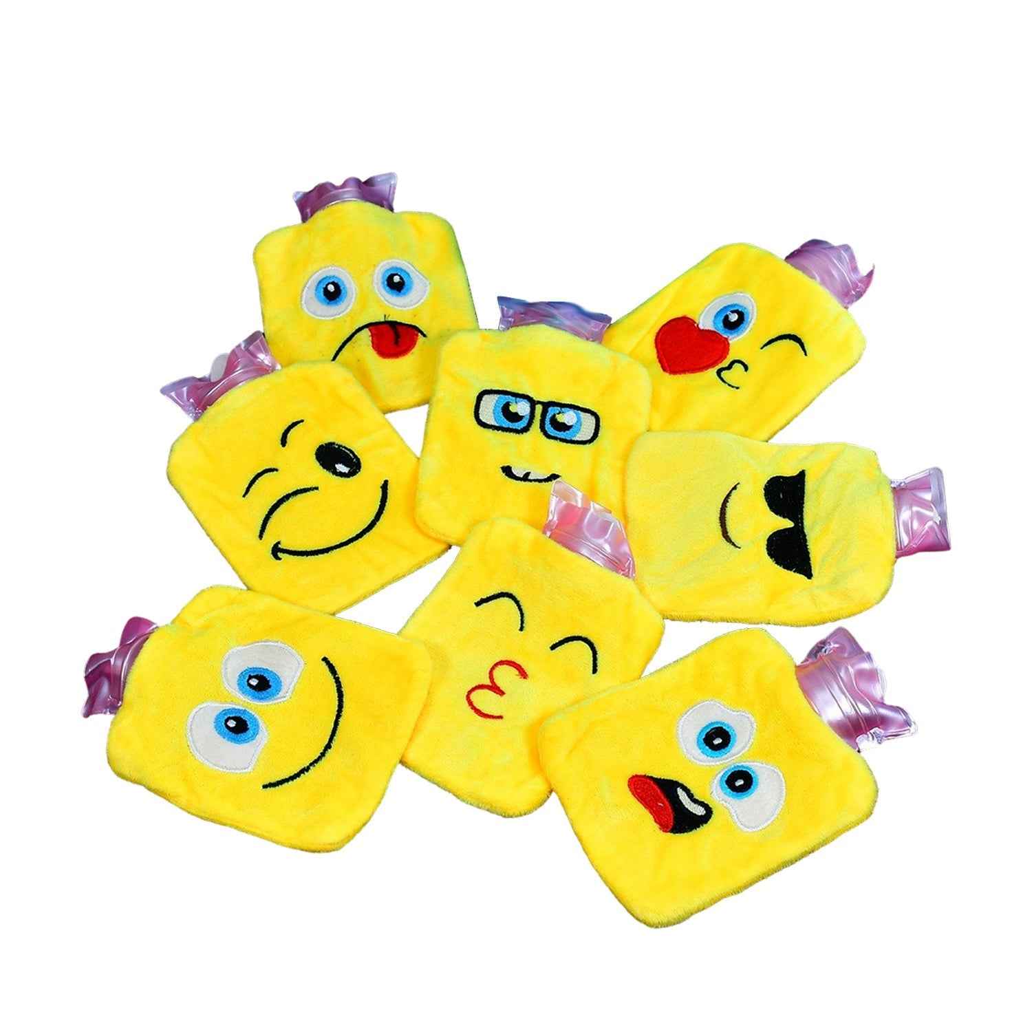 Mini Hot Water Bag – Emoji Design for Pain Relief | XcelCraft