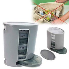 7-Day Pill Organizer – Weekly Medicine Dispenser & Box |
