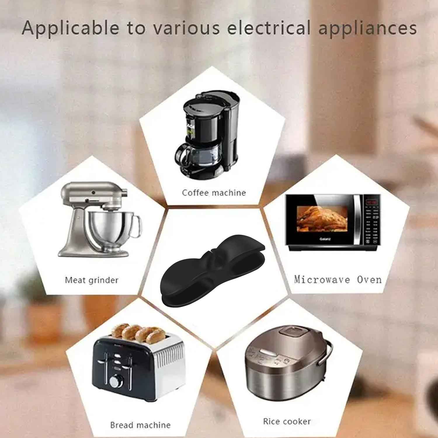 Appliance Cable Organizer – Self-Adhesive Wire Winder | WipeTech