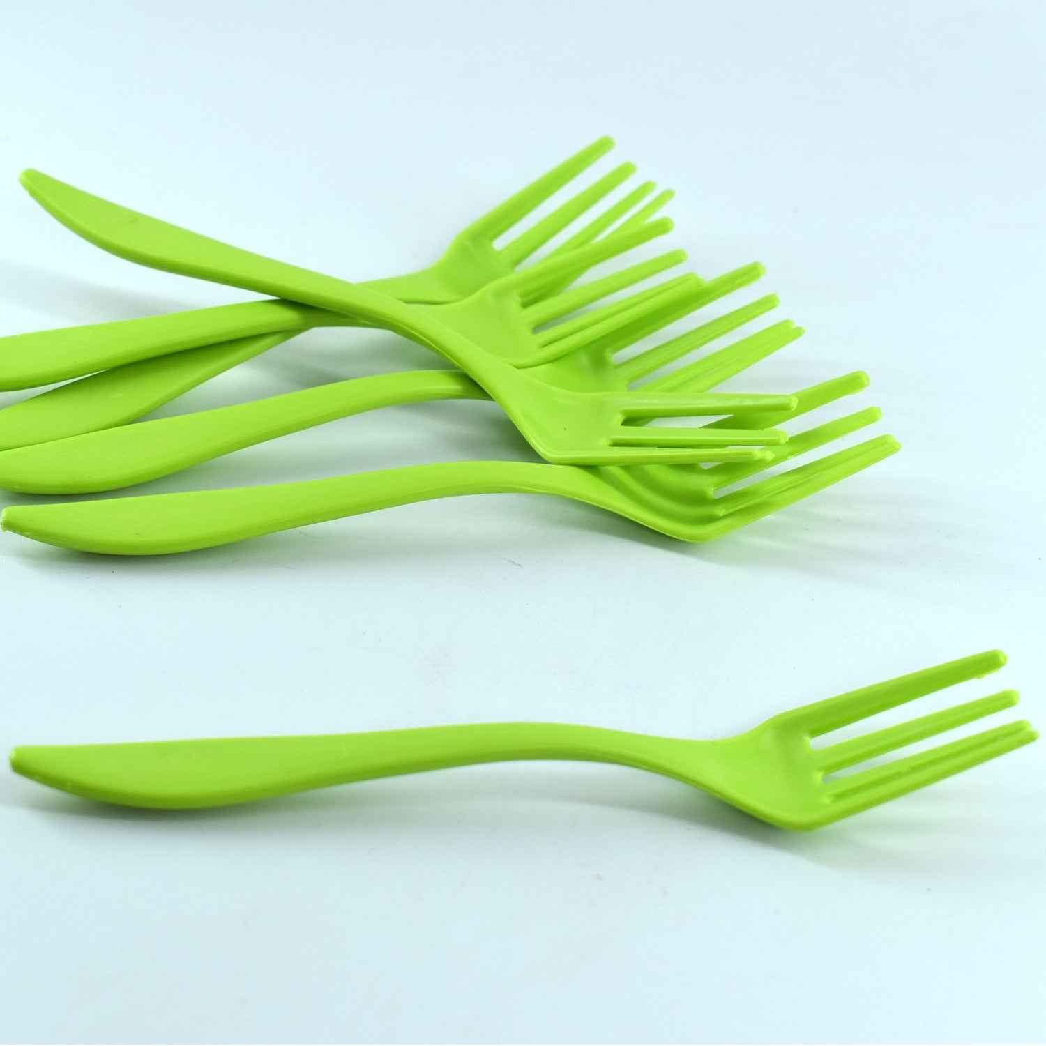 Plastic Serving Fork Set 6pc – Durable & BPA-Free | Serve Stellar