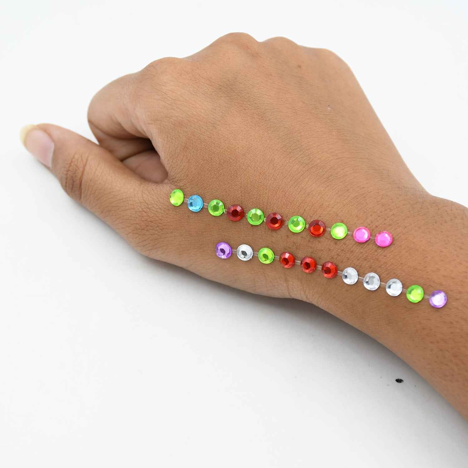 Shining Stone Stickers – Multi-Size Self-Adhesive | Craftily