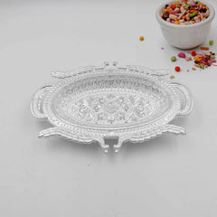 Mukhwas Serving Tray – Elegant Dry Fruit & Candy Plate | Jiaqi