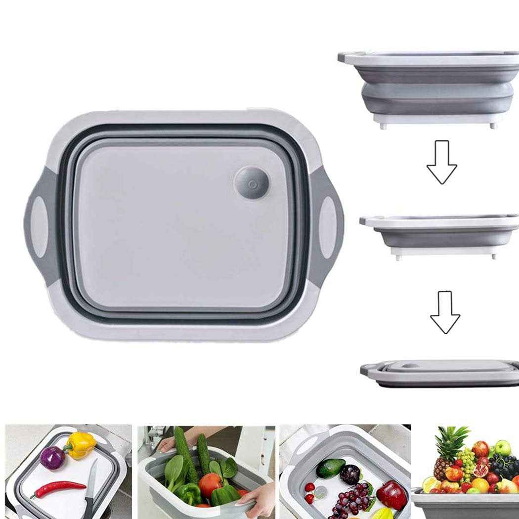 Foldable Chopping Board – 3-in-1 Dish Rack & Washing Bowl | Indo Glow