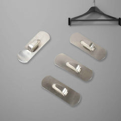 Self-Adhesive Hooks – Heavy Duty Stainless Steel for Home | Bathora
