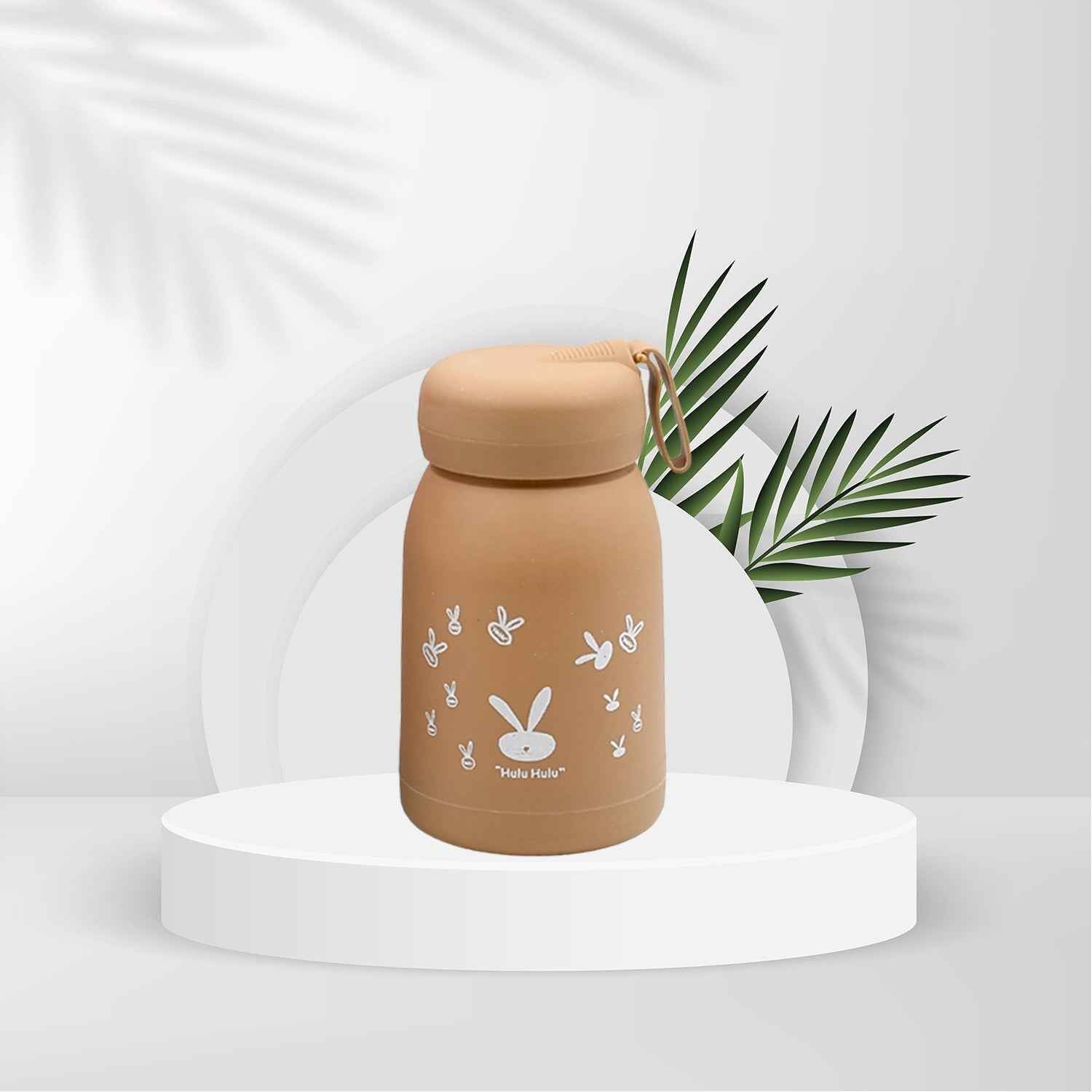 Kids Water Bottle – Bunny Print Glass Sipper 330ml | Own Hydrate