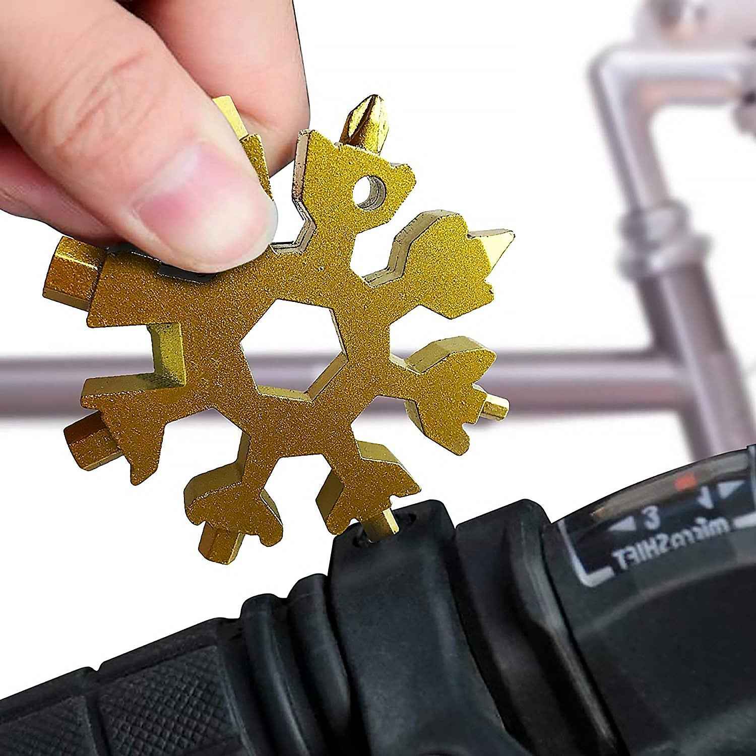 Snowflake Multi-Tool – 18-in-1 Portable Tool Kit | BoltForce