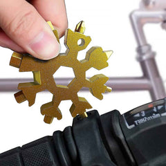 Snowflake Multi-Tool – 18-in-1 Portable Tool Kit | BoltForce