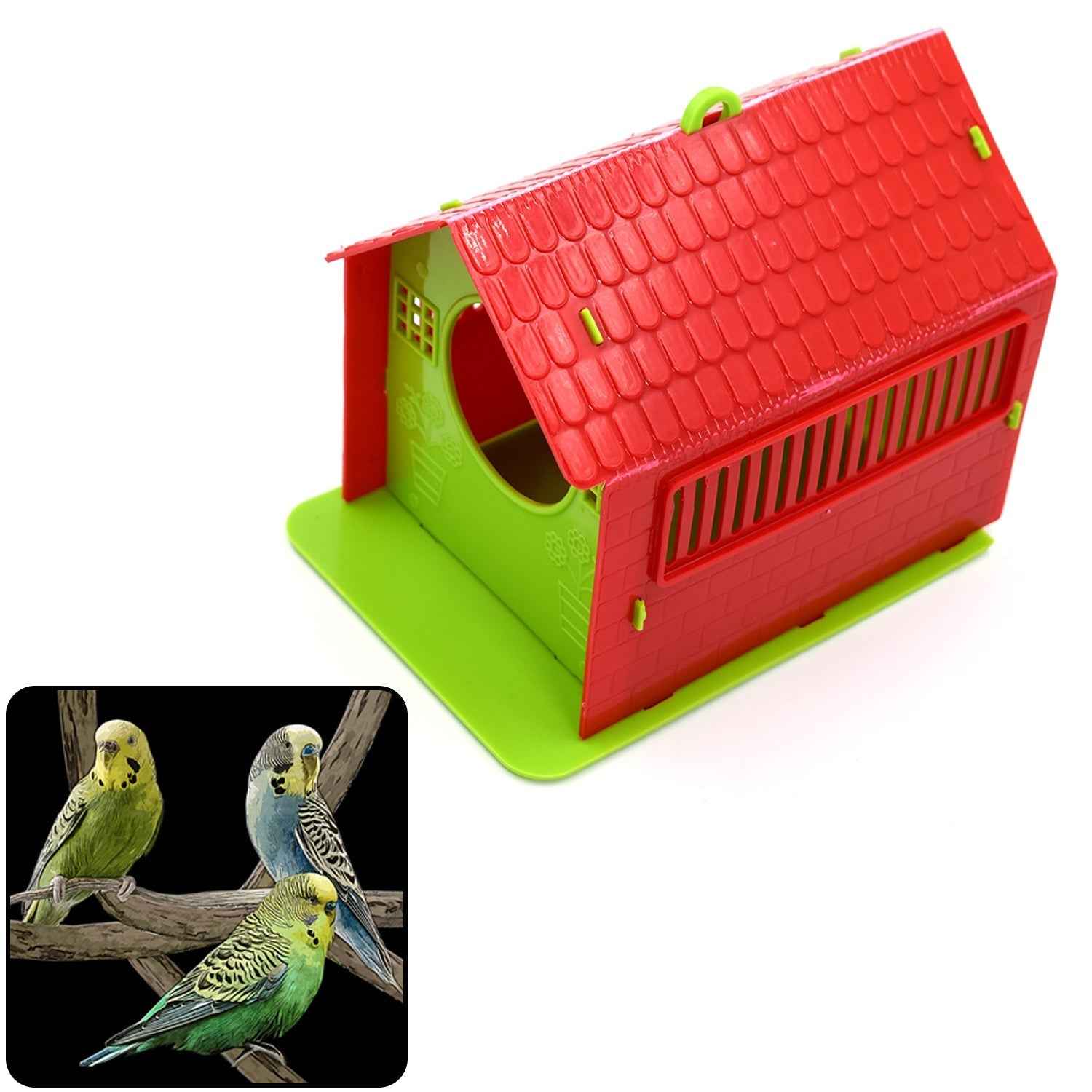 Wooden Bird House for Small Garden Birds & Sparrows | Garden Vera