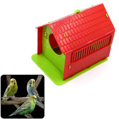 Wooden Bird House for Small Garden Birds & Sparrows | Garden Vera