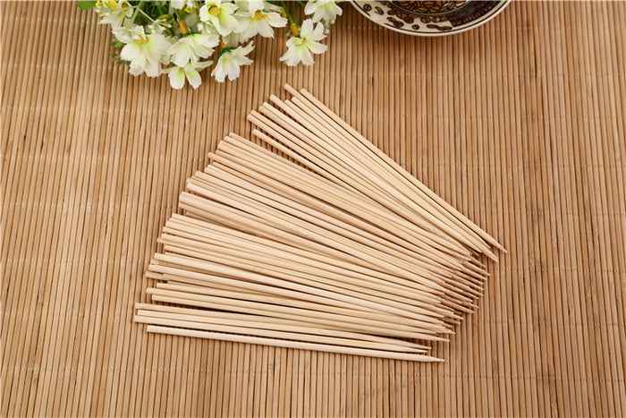 Natural Bamboo Skewers 15cm – Eco-Friendly BBQ Sticks | ChefArmor