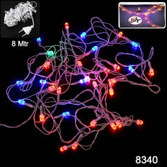 Multi-Color LED Decorative String Light – 8 Meter Festive Lighting