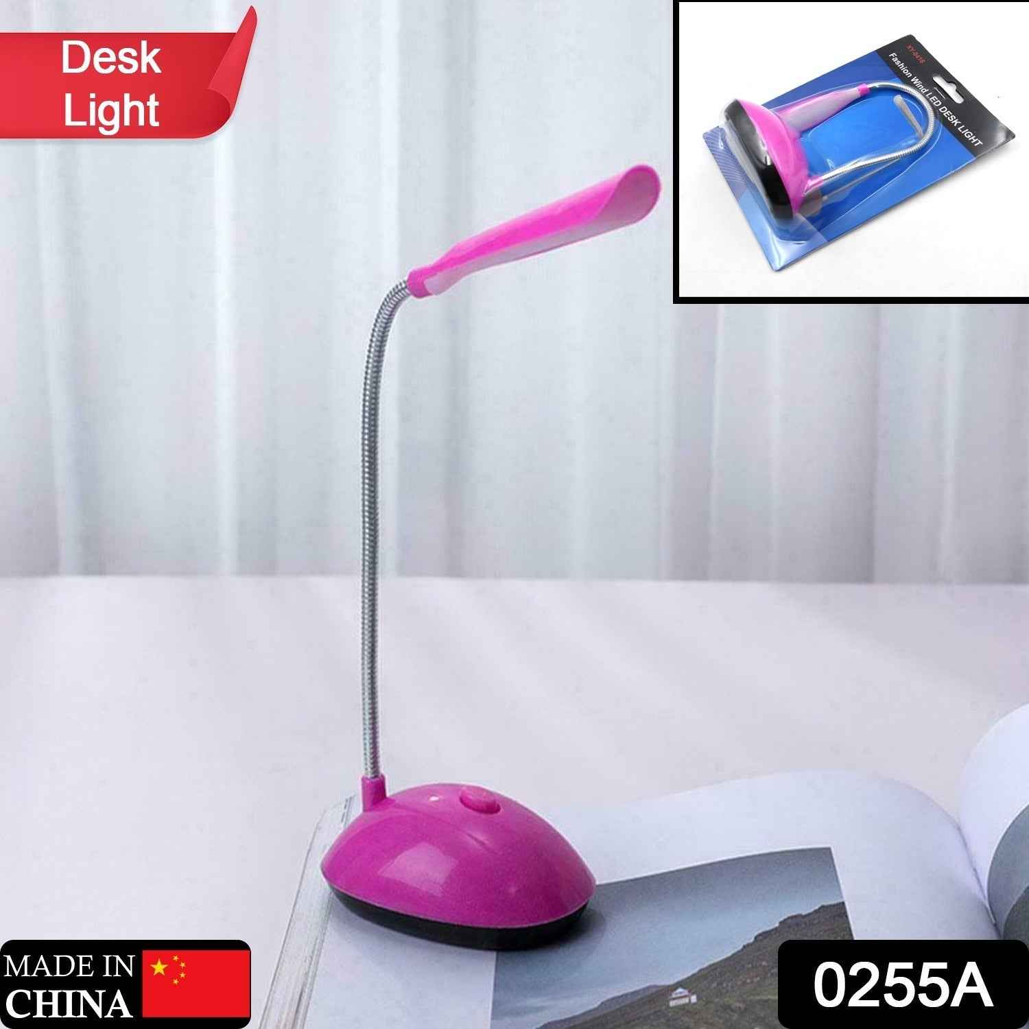 LED Desk Light – Eye-Caring & Flexible for Reading | TinyTrendy
