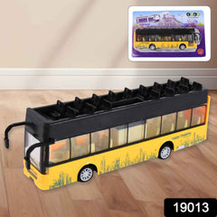 London Double Decker Bus Toy – Die-Cast Alloy with Pull-Back Action