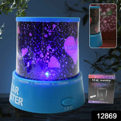 Star Projector Night Light – Rotating LED Lamp with Music |
