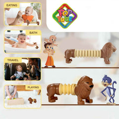 Lion Shape Magic Spring Toy – Stretchable Fun Fidget for Kids
