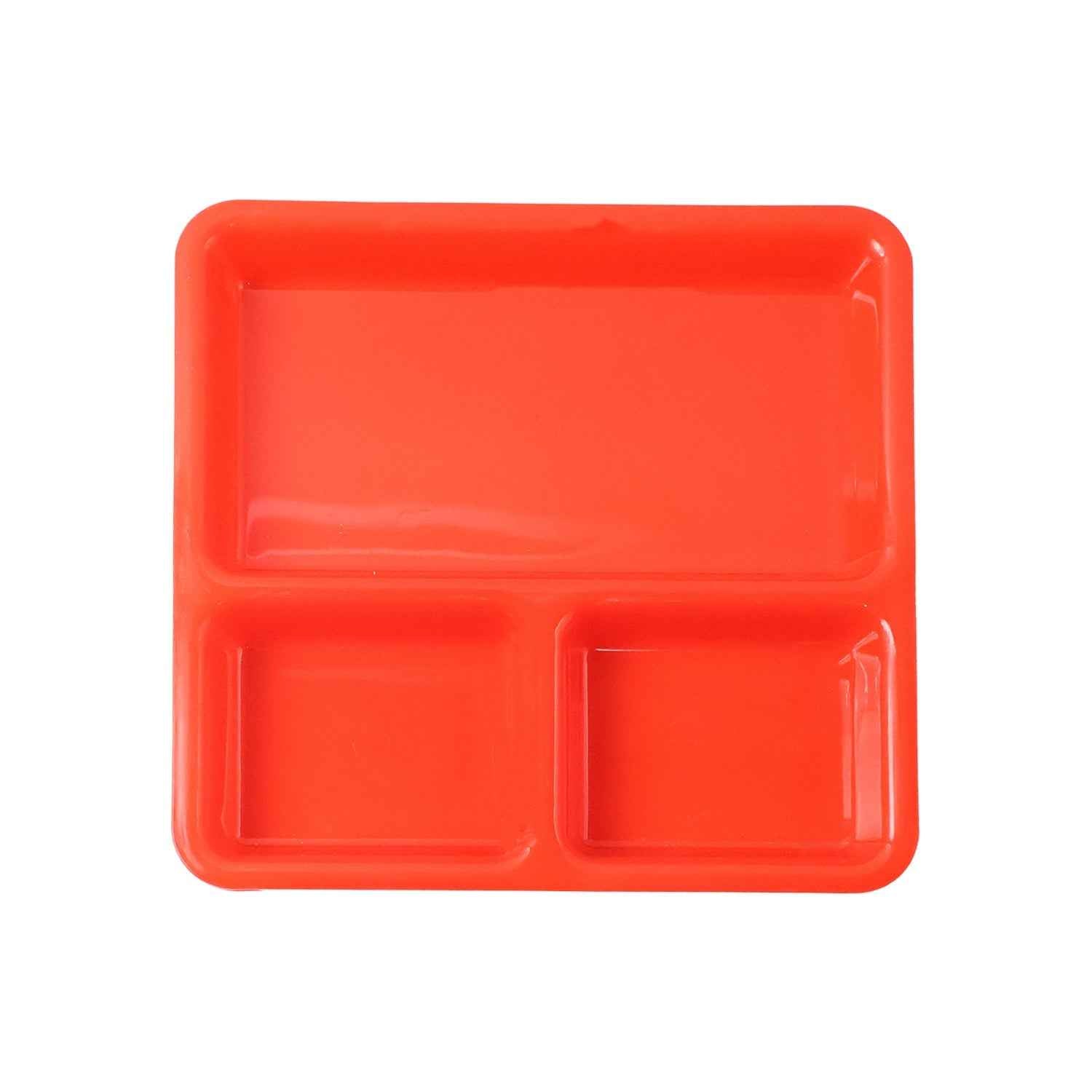 3-Compartment Serving Tray – Mess-Free Meal Organization