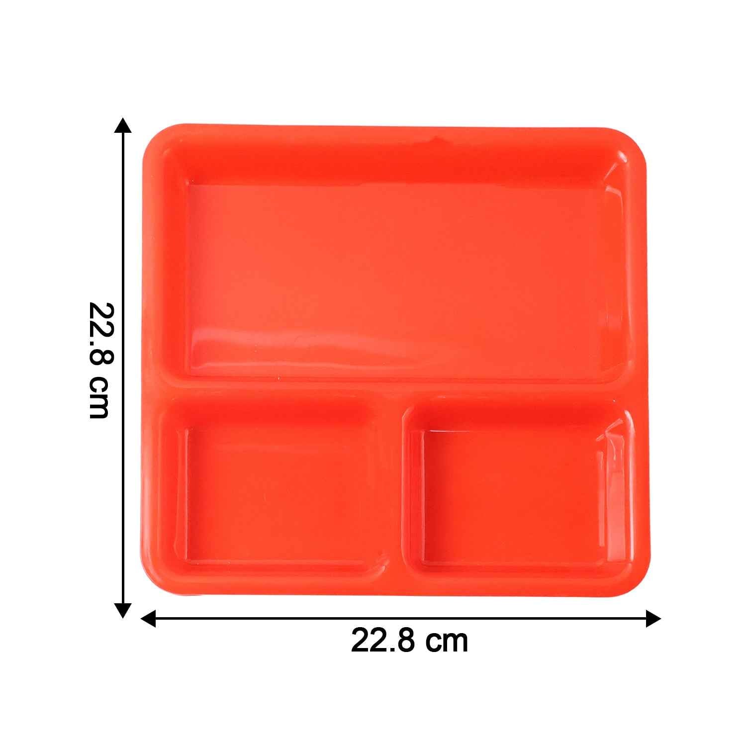 3-Compartment Serving Tray – Mess-Free Meal Organization