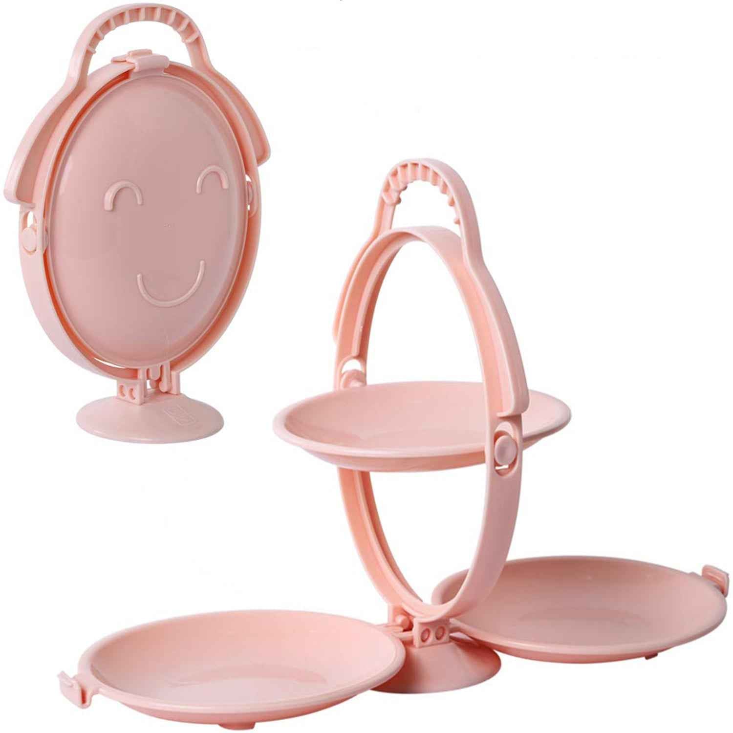 3-Layer Foldable Snack Serving Stand – Portable & Space-Saving