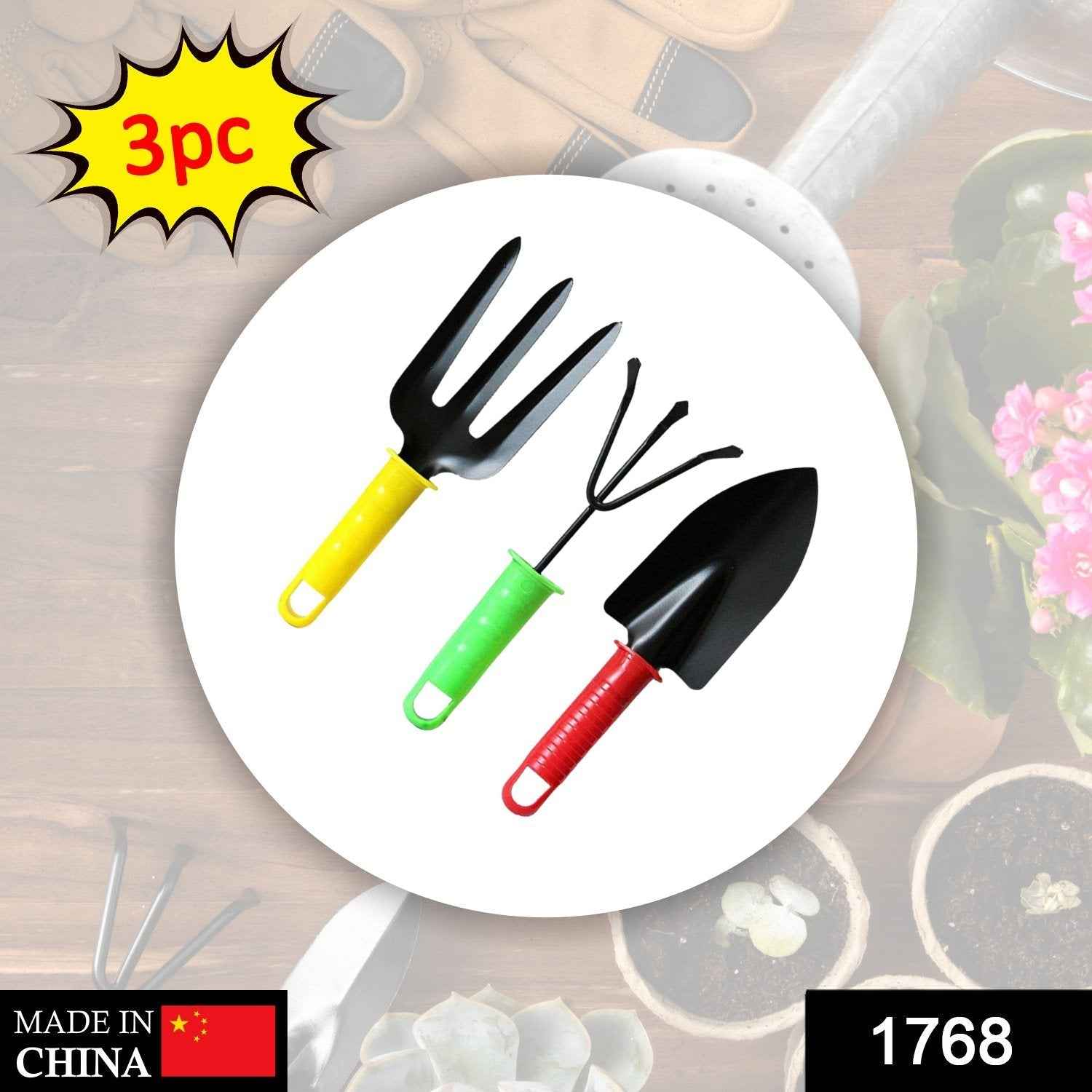 Garden Tool Set – 3 Pcs for Home Gardening | ToolMate Pro