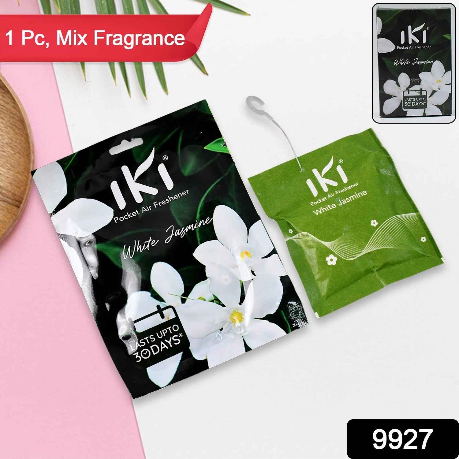IKI Pocket Air Freshener – Long-Lasting 10g Mix Fragrance