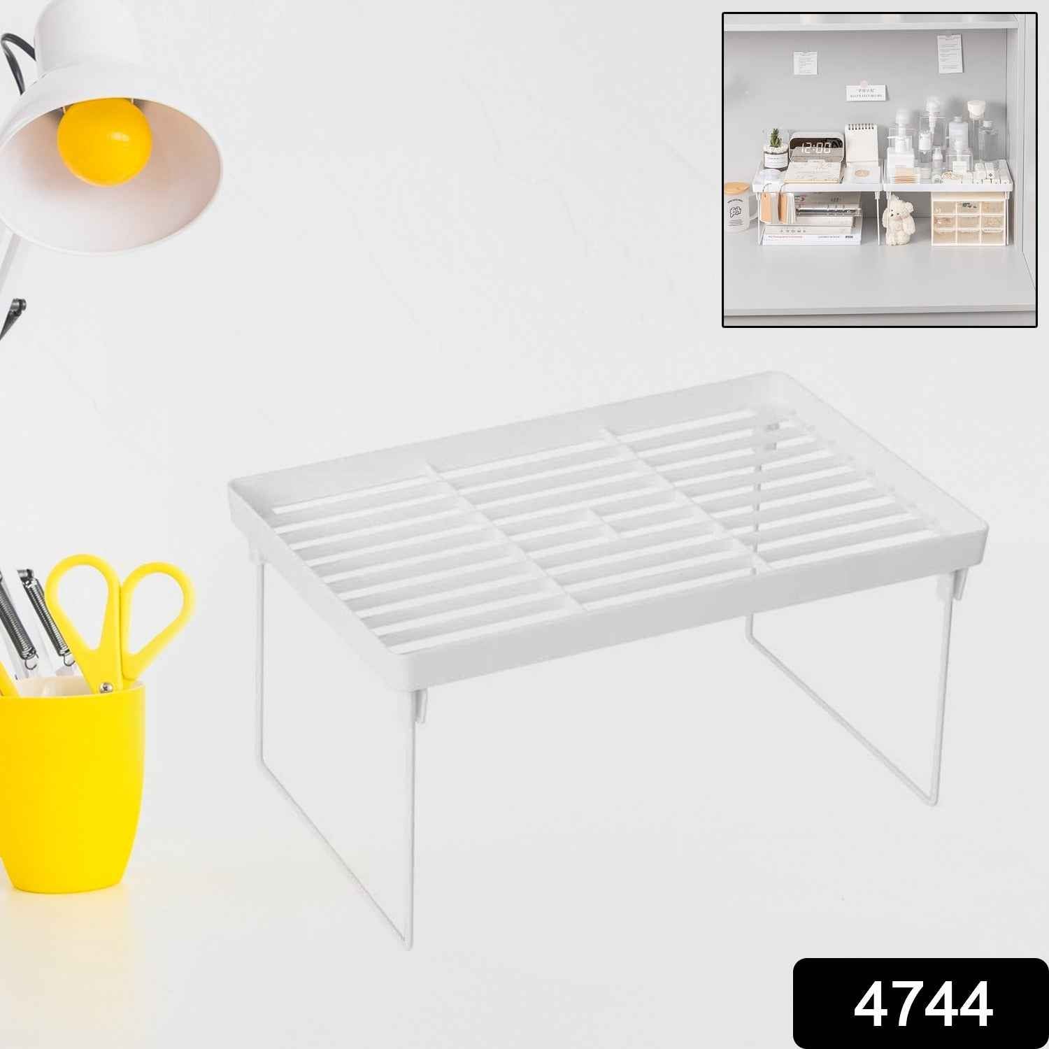 Plastic Organizer Storage Rack – Foldable & Rust-Proof Design