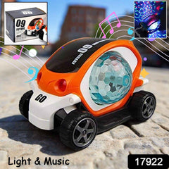 Rotating Stunt Car Toy – 360° Bump & Go Fun | Spark Tots
