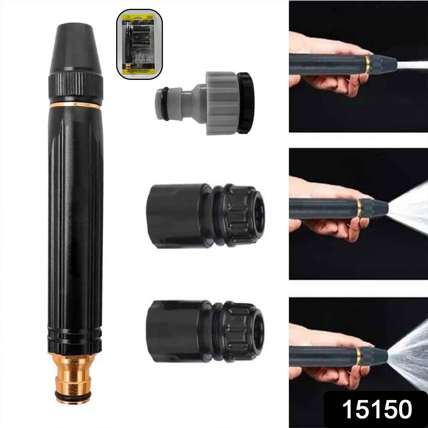Car Washer Spray Gun – High-Pressure Adjustable Nozzle | Velvet Wheels